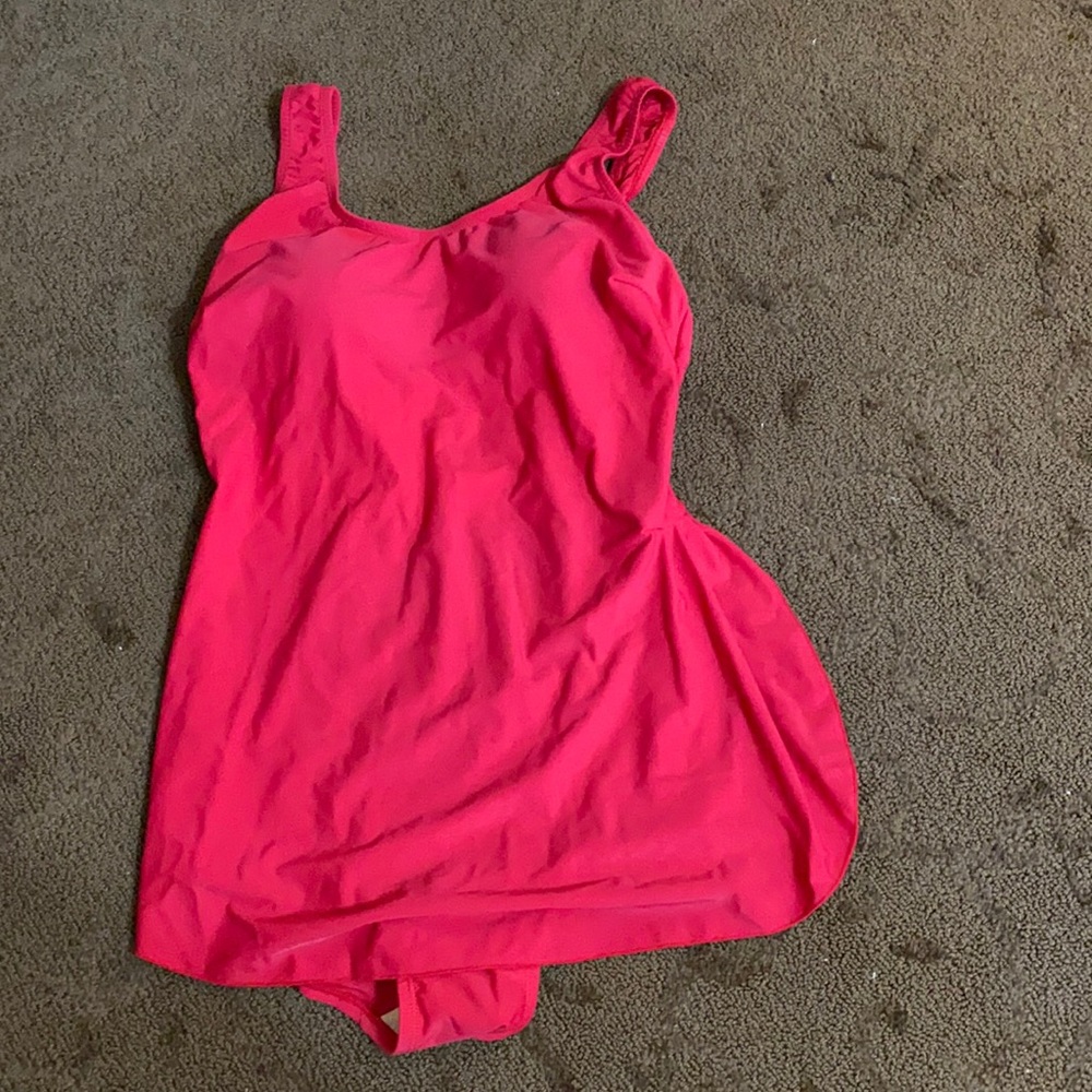 One piece bathing suit
